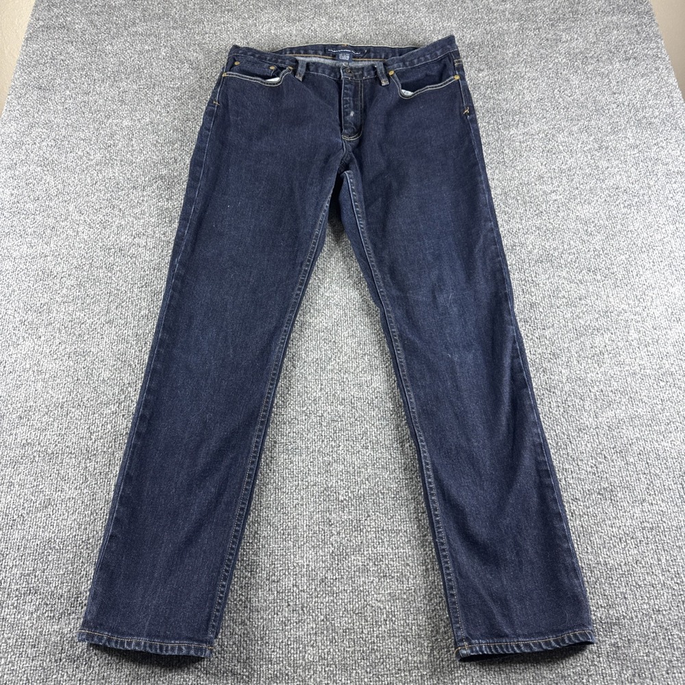 Ralph Lauren Sport‎ Thompson 650 Jeans Womens Size 32 Dark Wash Denim Blue Pants